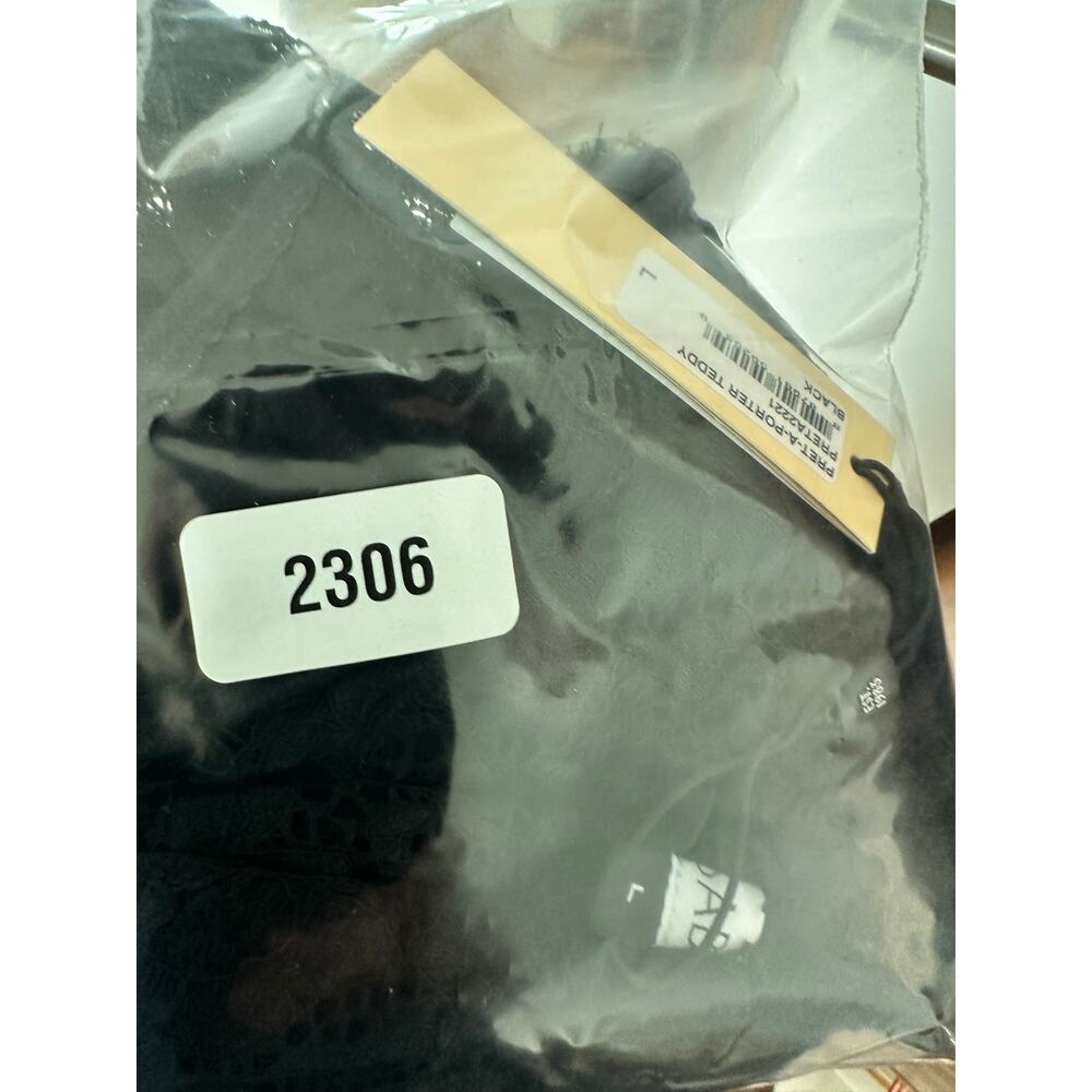 Cosabella Pret A Porter Lace Teddy Bodysuit Black Size L NWT - Picture 9 of 9